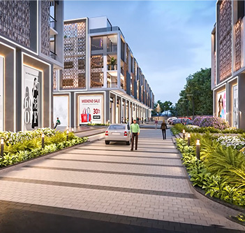 Modern SCO facade view